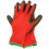 ULTRA GRIP WORKING GLOVES BLACK/RED NITRILE, 8/M 3
