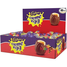 (Pack of 48) Cadbury Creamy Egg chocolate Easter (Pack of 6-48)