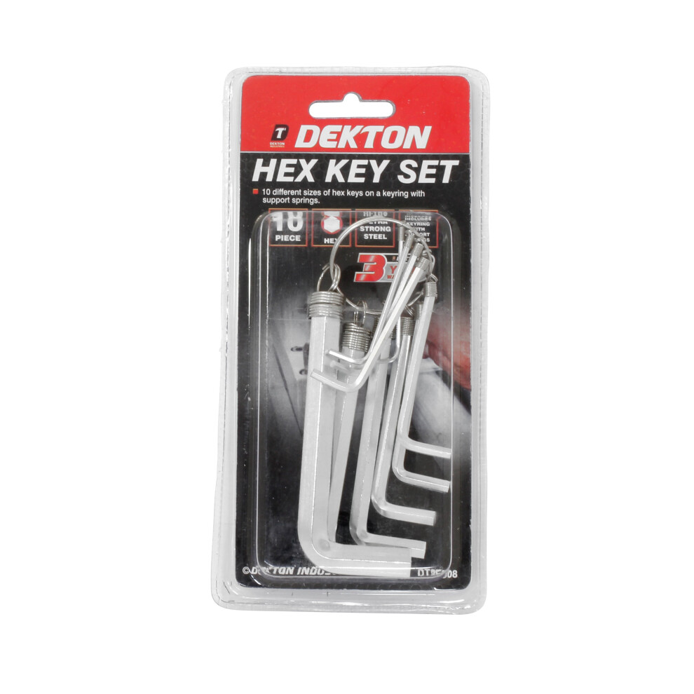 Dekton Metric Speed Hex Key Allen Set 45 Degrees Offset Fast Easy Access