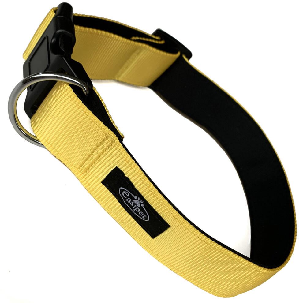 Easipet Neoprene Padded Collar Yellow Small