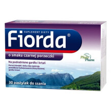 FIORDA Blackcurrant - 30lozenges