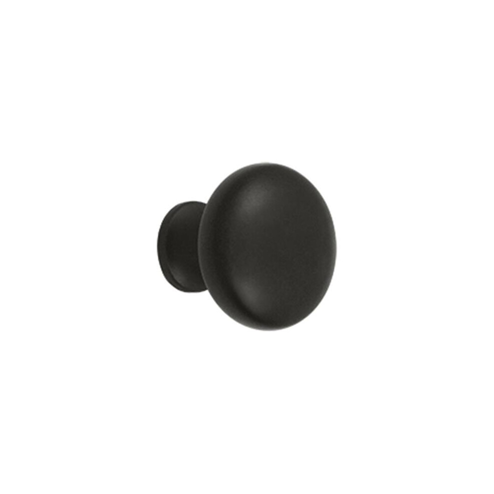 Knob Round Solid, Oil Rubbed Bronze - Solid 758218063620