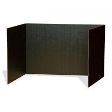 Black Privacy Boards, 48 x 16 in. - 4 Per Pack - Pack of 2
