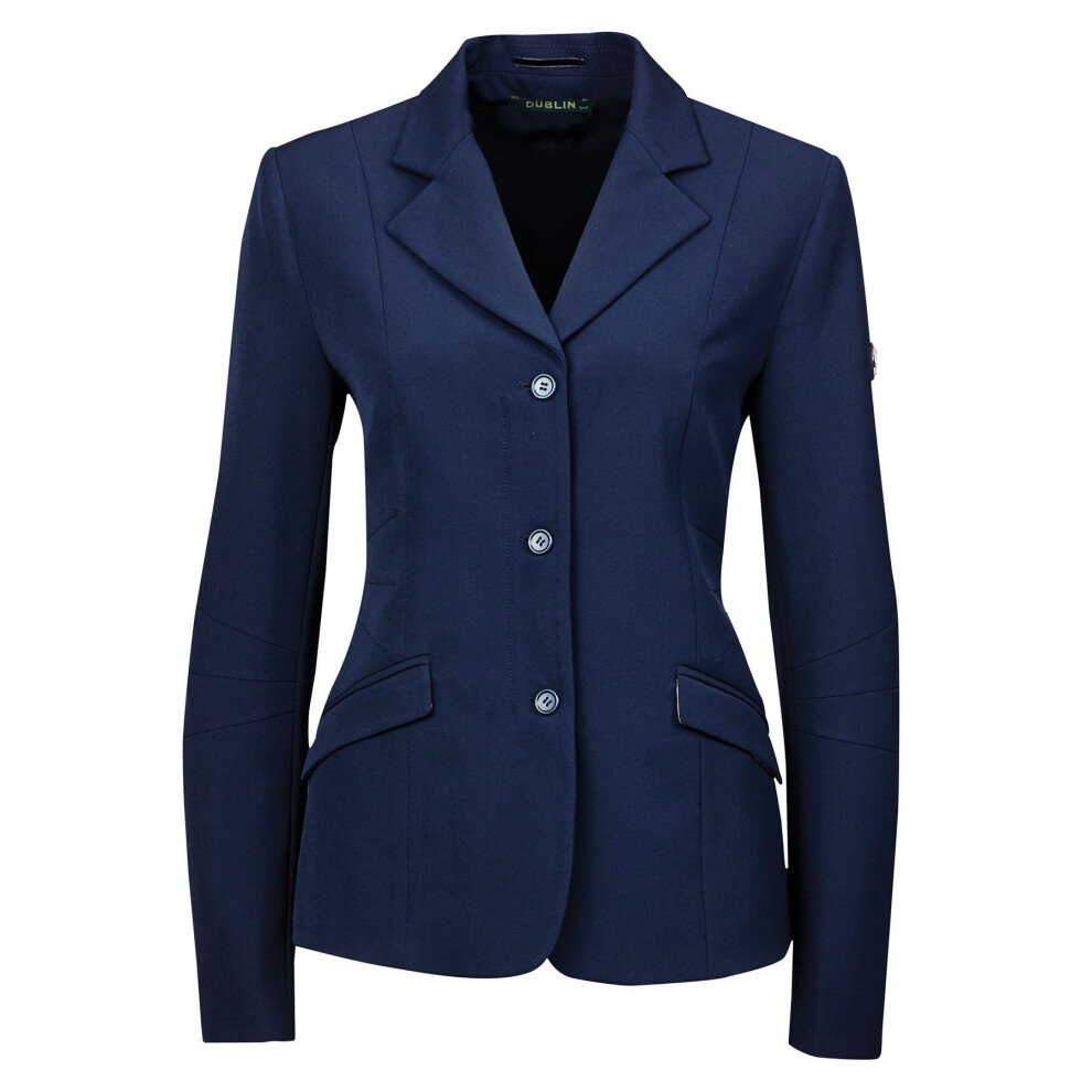 (Navy Blue, Ladies 8/32 Inch) Dublin Casey Tailored Childs Jacket