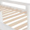 Solid Wood Bunk Children Bed Frame with Stair, Slide, Drawer 8