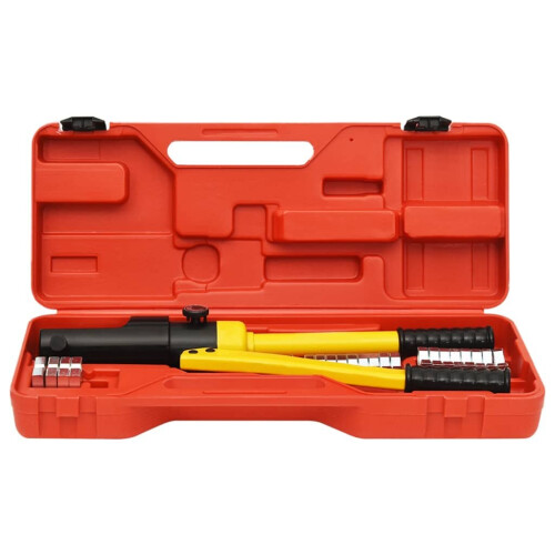 VidaXL vidaXL Hydraulic Crimping Tool Electric Cable Wire 10-300mm Ratchet Crimper 2