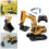 Remote Control Excavator Digger Tractor Bulldozer Crawler Truck Toy 1