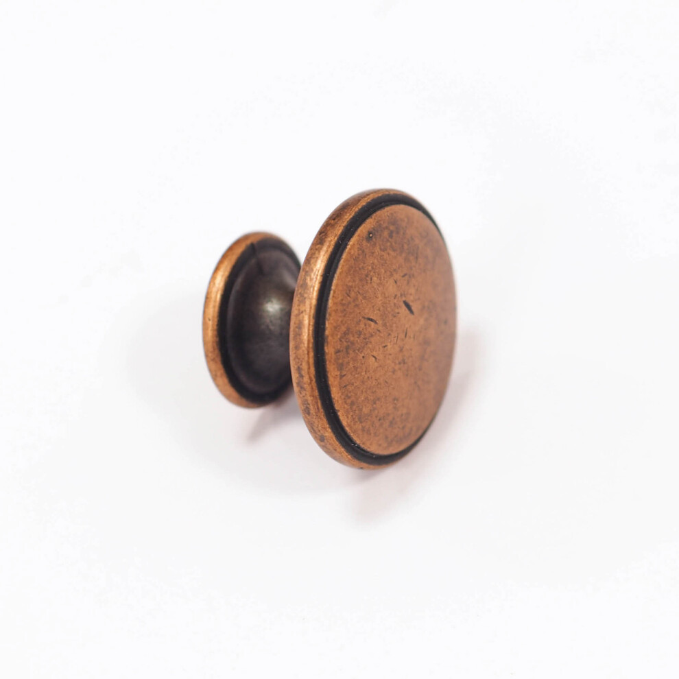 (38mm Knob) 64mm & 96mm Antique Copper Handle Pulls & Knob