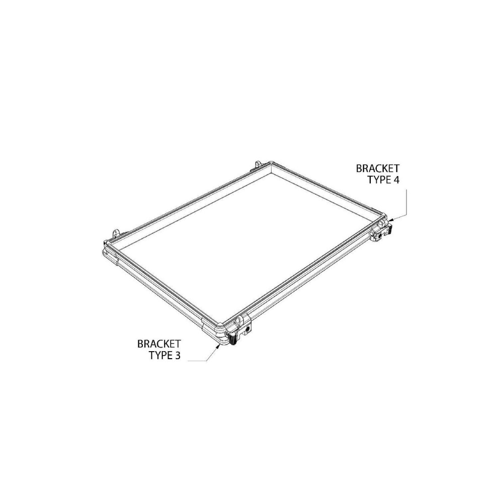 Preston Innovations Inception Mag Lok - 26mm Shallow Tray Unit