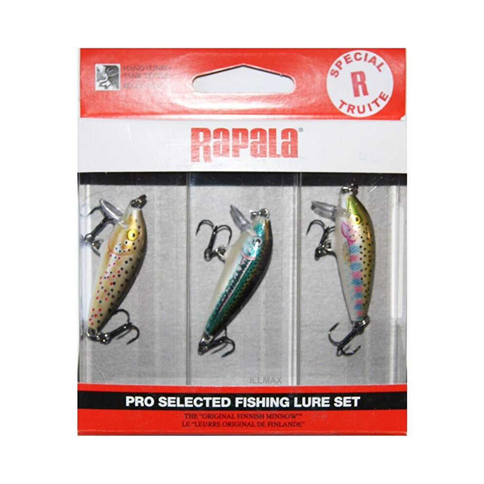 Rapala Pro Selected Fishing Lure Trout Ultralight Set