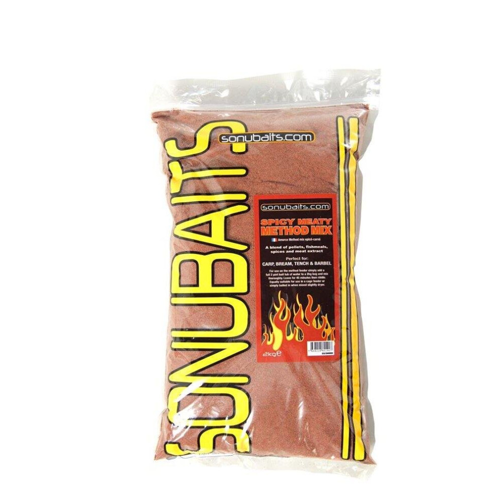 Sonubaits Spicy Meaty Method Mix 2Kg