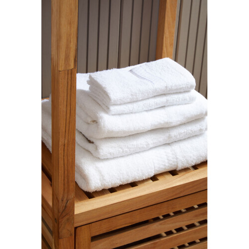 Premier Housewares Premier Housewares Thread and Loom 6pc White Towel Set 2