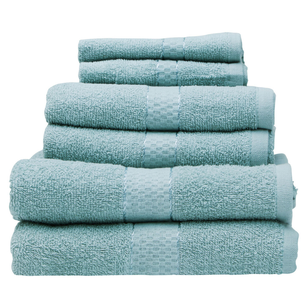 Premier Housewares Thread and Loom 6pc Desert Sage Towel Set