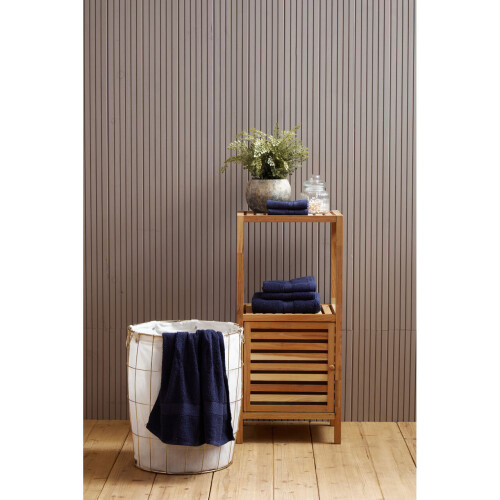 Premier Housewares Premier Housewares Thread and Loom 6pc Navy Blue Towel Set 1