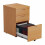TC Office 3 Drawer Under Desk Pedestal - Color: Beech 4