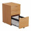TC Office 3 Drawer Under Desk Pedestal - Color: Beech 5