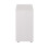 Desk High Cupboard, 730mm High, Solid Back, Lockable Doors with 25mm Top. In a White Finish. 3