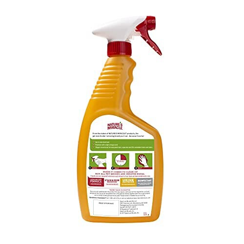 Nature's Miracle Oxy Formula Set-In Stain Destroyer, Orange Scent, 24 oz. Spray 1