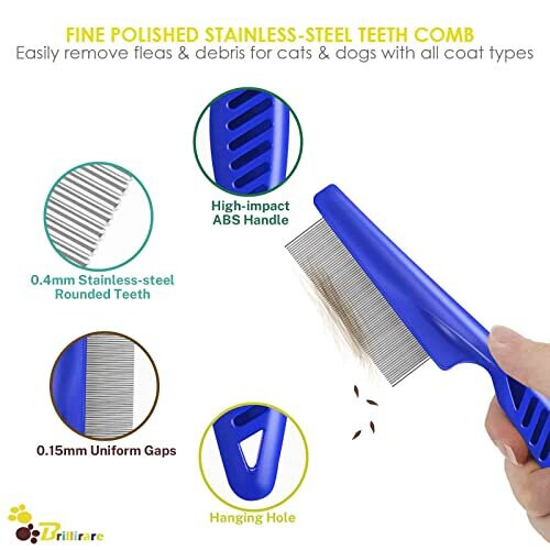 Flea Comb For Large Dogs Flea Doctor ELECTRIC Lice Comb Remover