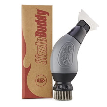 Sizzle Buddy BBQ Cleaner- Cleaning Brush: 3-In-1 BBQ Grill Cleaning Brush. Clean Barbecueâs & Grills Quickly and Easily in Seconds.