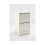 Bisley A4 2 Drawer Flush Front Filing Cabinet - Color: White 2