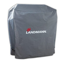 Landmann Premium BBQ Cover - 59 x 127.5 x 117 cm - Weather protection with robust polyester fabric - Waterproof, UV-resistant, Breathable &