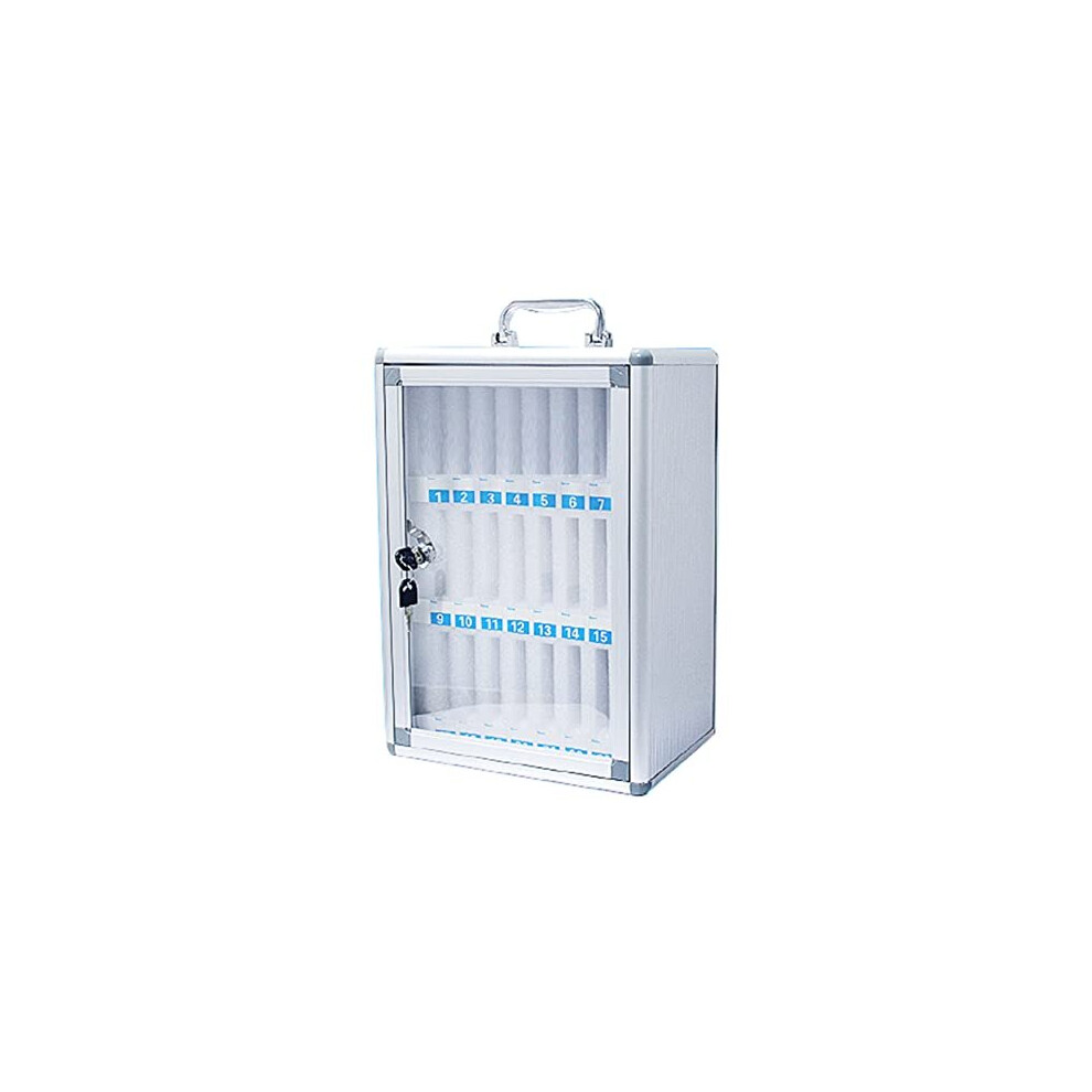 12/24 /36/48/60 Slots Cell Phone Locker Box Aluminum Alloy Lockable Military School Classrooms Put Mobile Phone Management Storage Cabinets On The