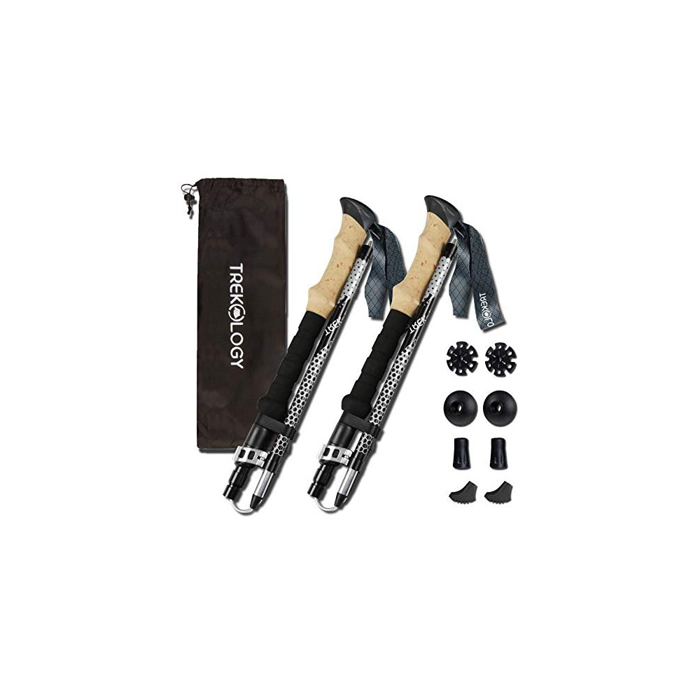 Photos - Trekking Pole Trekology Walking Poles Women TREK-Z, Nordic Walking Poles for Men, Hiking Sticks for Men, Nordic Walking Sticks for Hiking