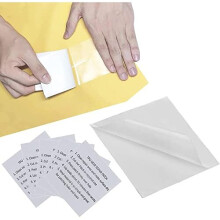 SZXMDKH Tent Repair Kit, 10 Pcs Air Bed Repair Patches - Clear Waterproof Puncture Repair Tape for Awnings, Inflatable Swimming Pools, Gazebo (7 x 7