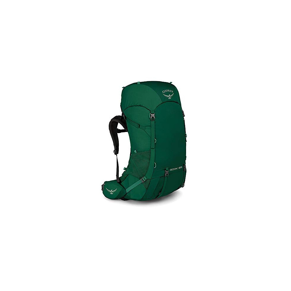 Osprey Rook 65 Men's Ventilated Backpacking Pack - Mallard Green (O/S)