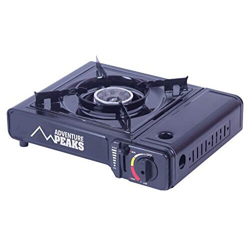 Adventure Peaks Portable Camping Gas Cooker Single Burner Stove