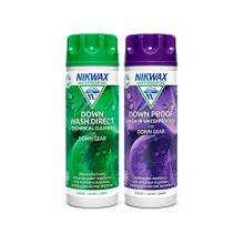 Nikwax Unisex Wash/Down Proof pack Of 2 , Transparent, 300 UK