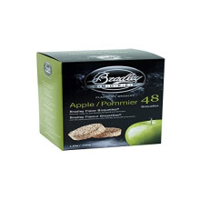 Bradley Smoker 220221-SSI Apple Bisquettes (Pack of 48), Multi-Coloured