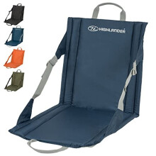 Highlander Folding Outdoor Sit Mat - Lightweight Padded Portable Stadium Seat ideal for Walking, Picnics, Camping, Hiking or Festivals40x38x40cmBlue