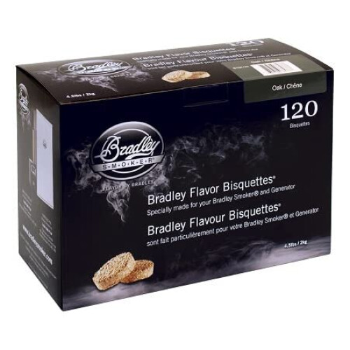 Bradley Smoker Oak 120 Pack
