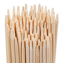 120 PCS Marshmallow Roasting Sticks 36 Inch 5mm Thick, Extra Long Heavy Duty Bamboo Smores Skewers, Wooden Barbecue Forks Roaster for Hot Dog Kebab