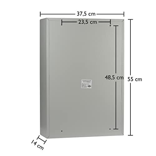 Wedo 150 Key Capacity Key Cabinet - Grey 2