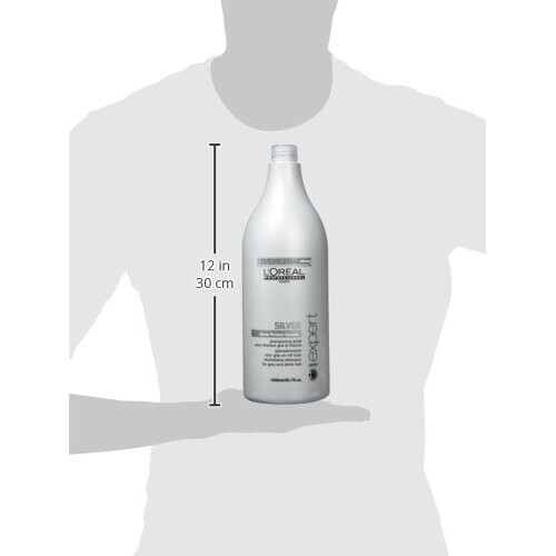 L’Oréal Paris L'Oreal Serie Expert Shampoo 1500 ml, Silver 2