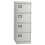 DAMS 4 Draw Executive Filing Cabinet Grey 1