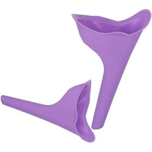 2 PCS Portable Toilets Ladies Female Urinal Female Urination Device Standing up Pee Reusable Women Pee Funnel Portable Urinal for Travel Camping