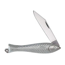 Mikov 130-NZn-1 Fish Shaped Pocket Folding Knife - Blade Length 5.5 cm