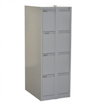 4 Drawer Filing Cabinet with Locking Bar