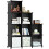 Cube Bookcase, 9 Cube Storage Unit Bookshelf Storage Cube Organiser Multi-Use DIY Storage Cube Shelf for Books, Toys, Clothes, Tools 1