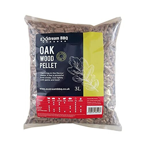 Exstream Oak Wood Pellets BBQ 3L Bag