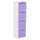 Hartleys 4 Tier White Cube Unit - Choice of Storage Boxes 1