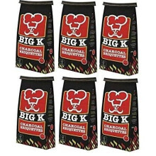 Big K 18kg Real Charcoal Briquettes Char coal For BBQ Barbecues. Restaurant Charcoal