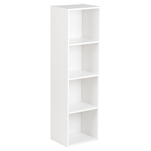 Hartleys 4 Tier White Cube Unit - Choice of Storage Boxes 2