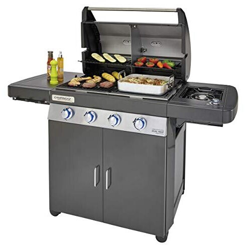 Campingaz Gas BBQ 4 Series Dual Heat Exsd, Large 4 Burner Barbecue