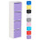 Hartleys 4 Tier White Cube Unit - Choice of Storage Boxes 5