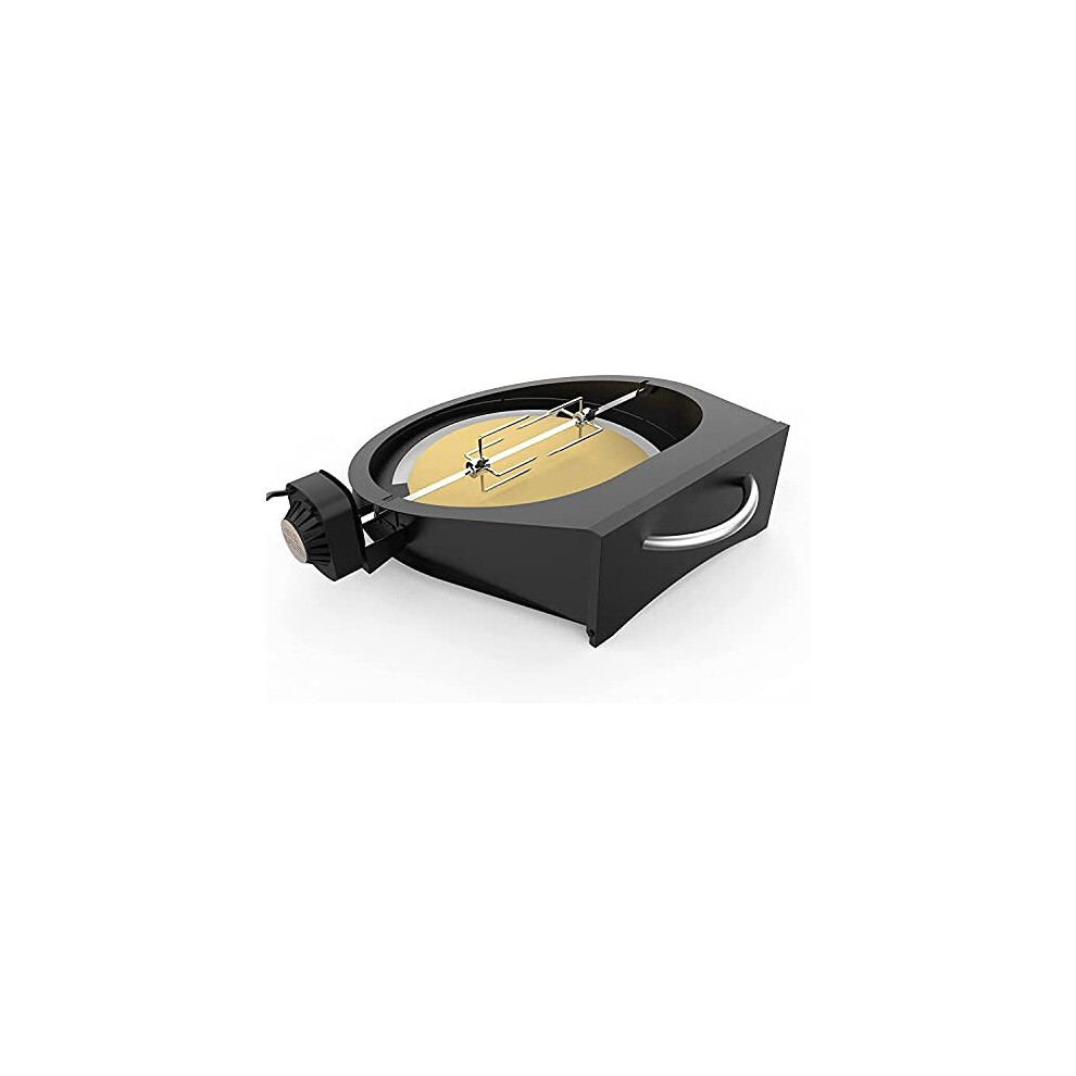 Onlyfire Multipurpose Rotisserie and Pizza Oven Kit for Kamado Joe Classic/Pit Boss 22 Ceramic Grills - Including Rotisserie Motor UK Plug, Spit Rod &